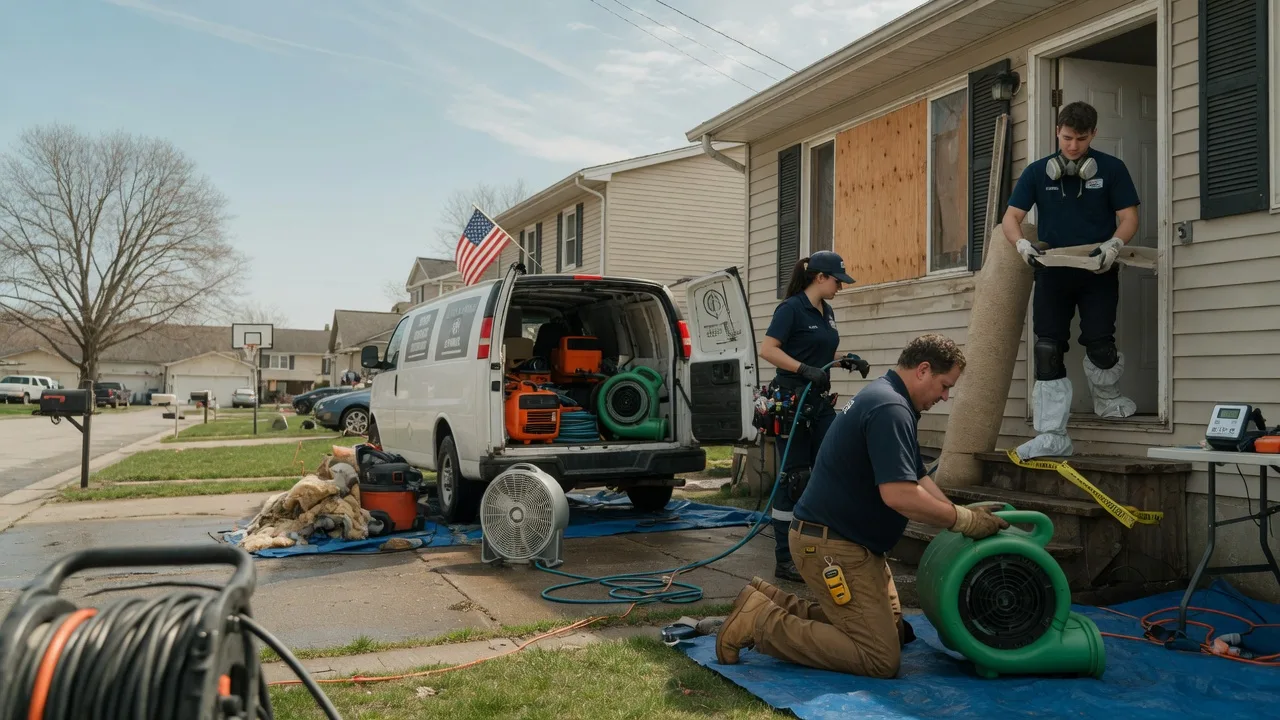 Water Damage Restoration in Prairie City, SD near me